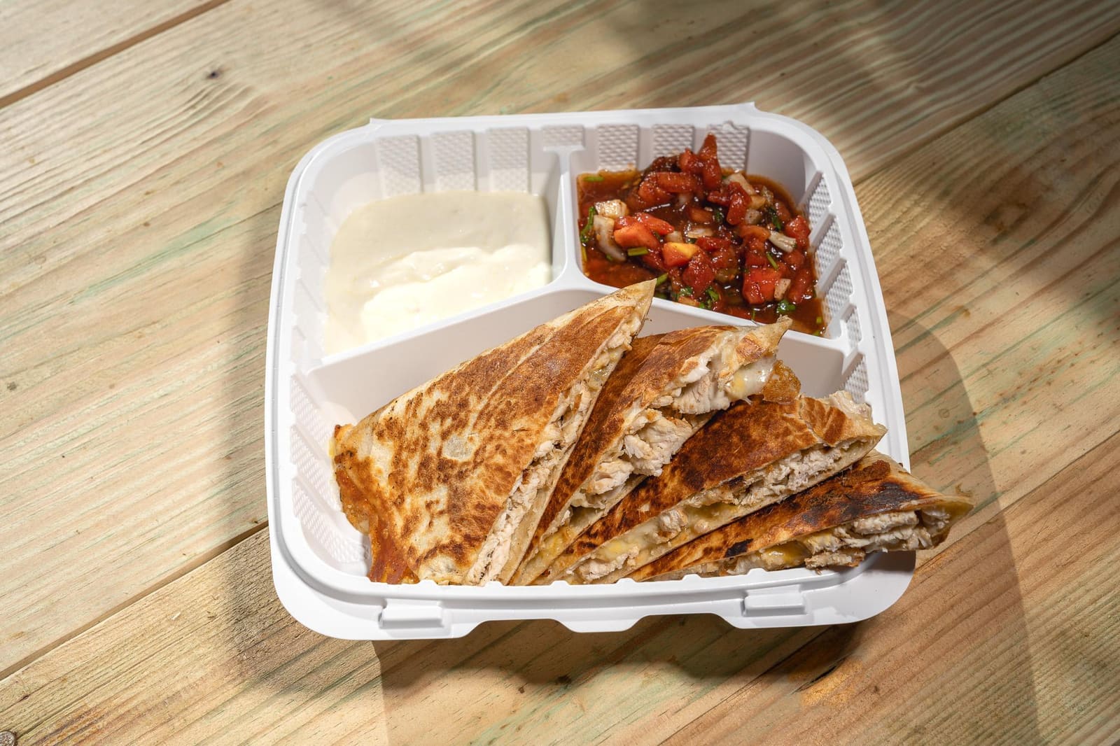 Chicken Shawarma Quesadilla
