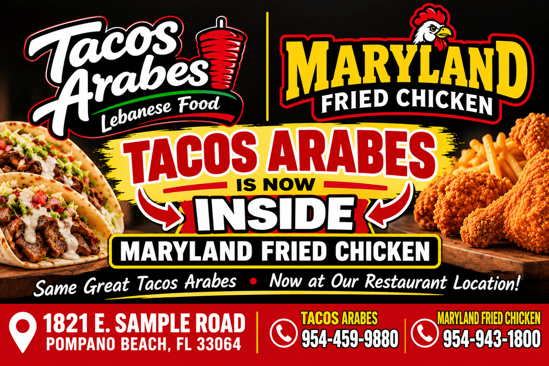 Tacos Arabes spread, shawarma tacos, quesadillas and mezze to go