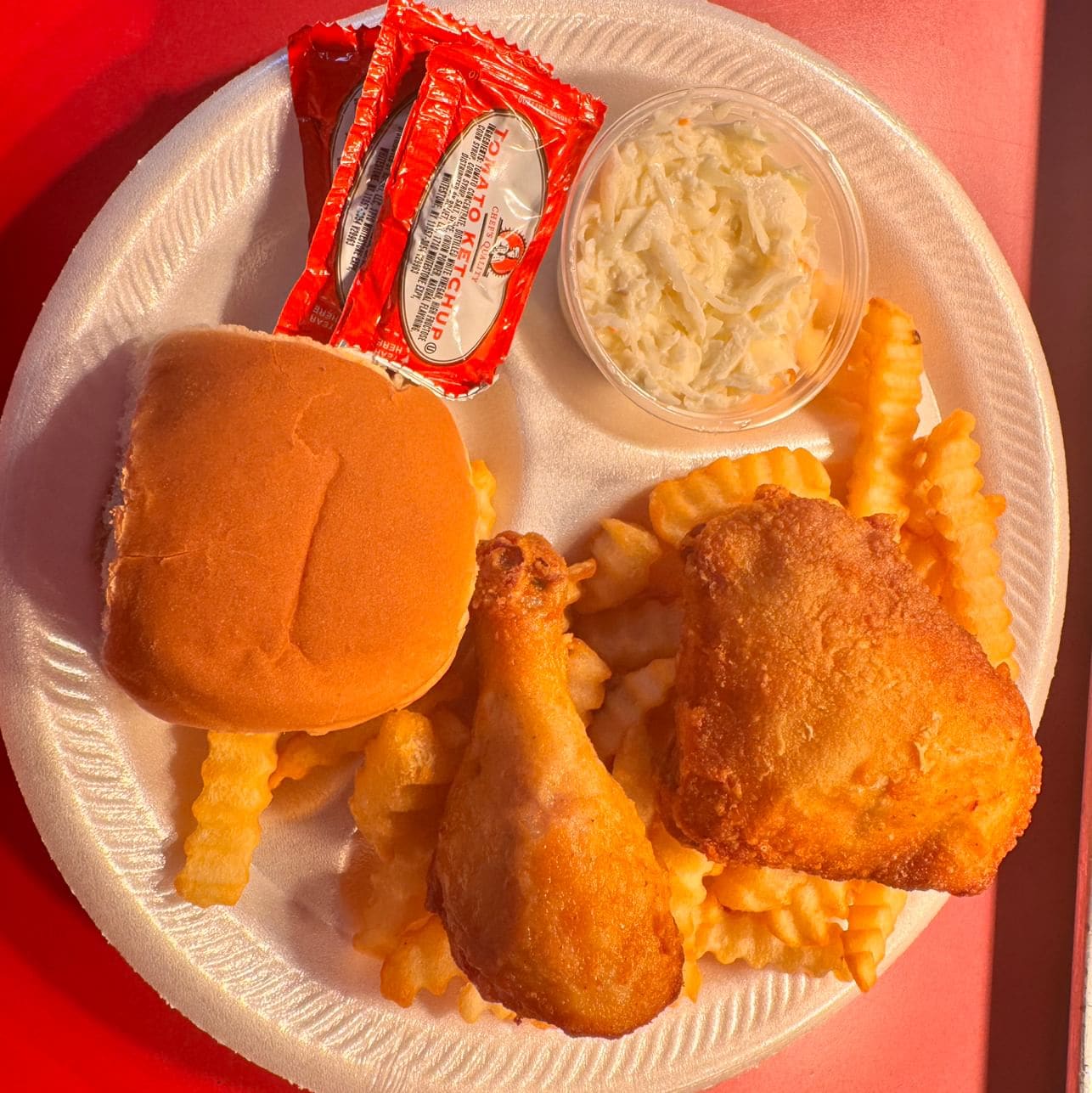 dark meal. thigh & leg