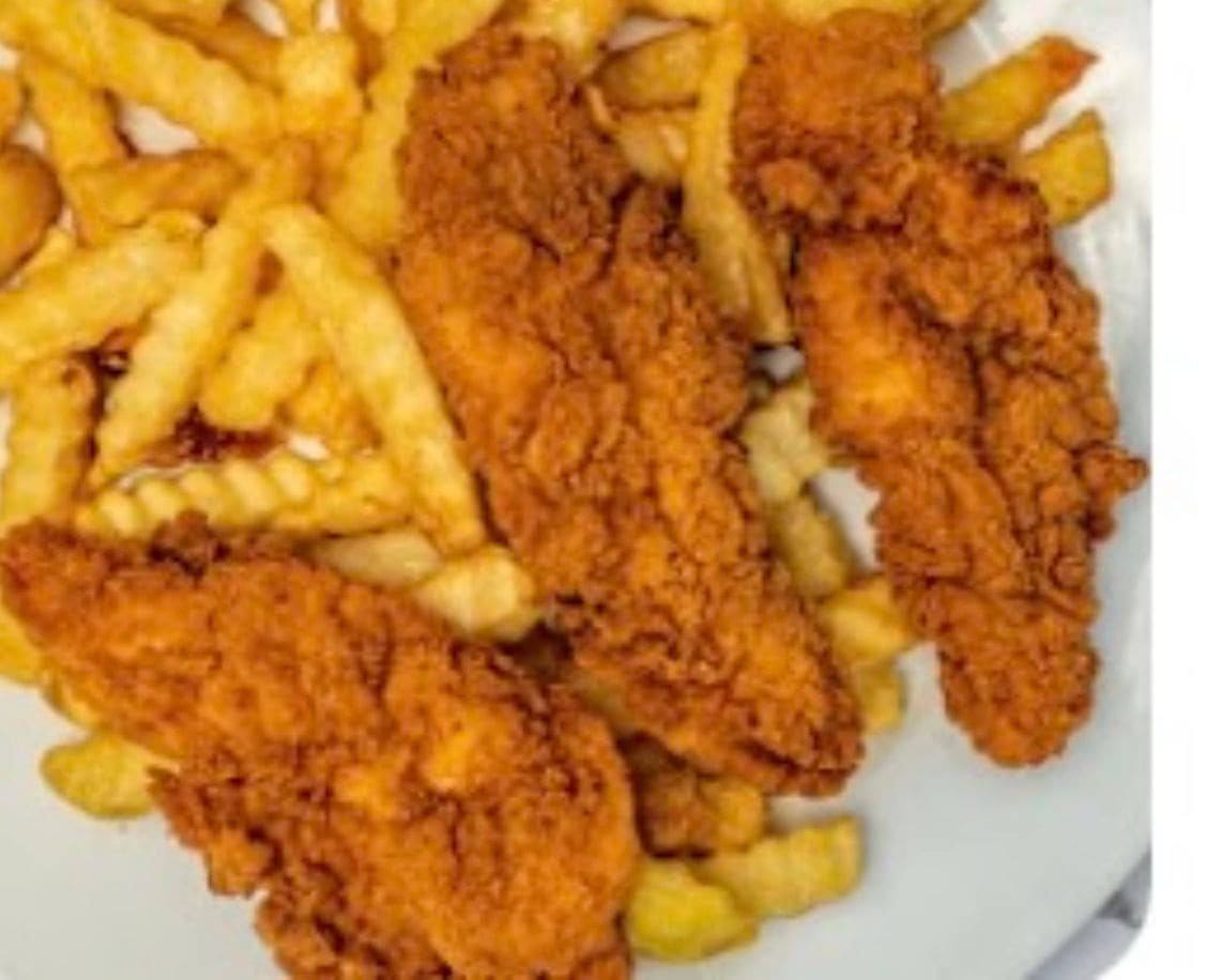Chicken strip w/fries
