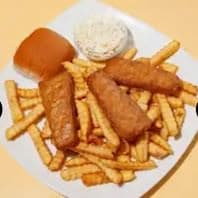 3 pcs fish & chips / 11.50